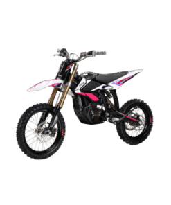 Black and pink Sur-Ron Hyper Bee